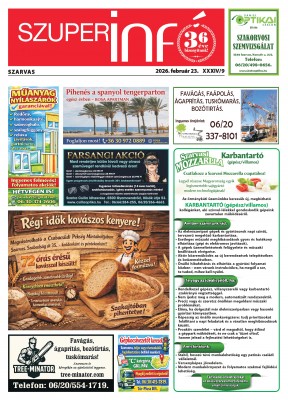 Szuperinfó Szarvas
